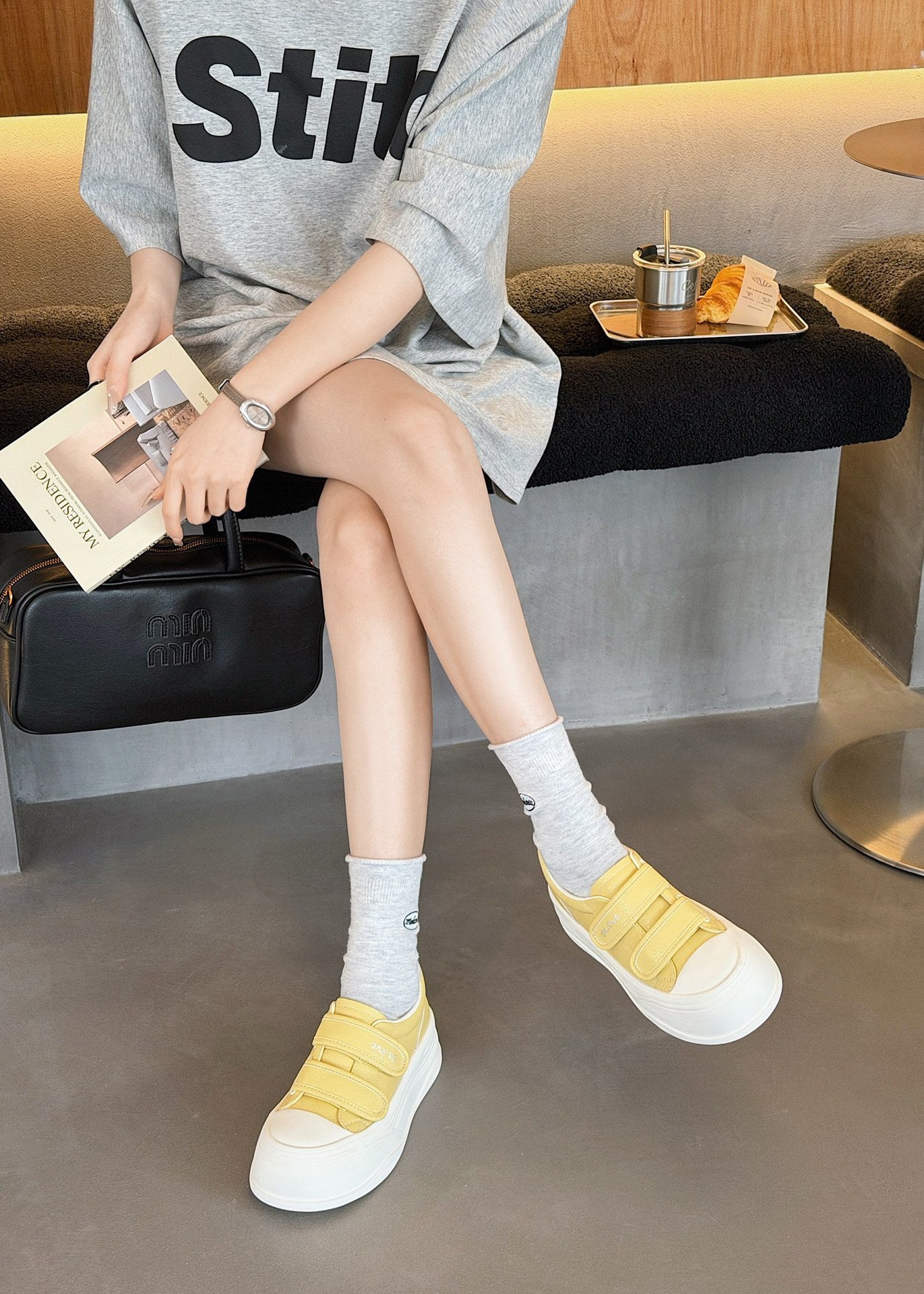 Women's Spring Versatile Height Increasing Lightweight Soft Sneakers