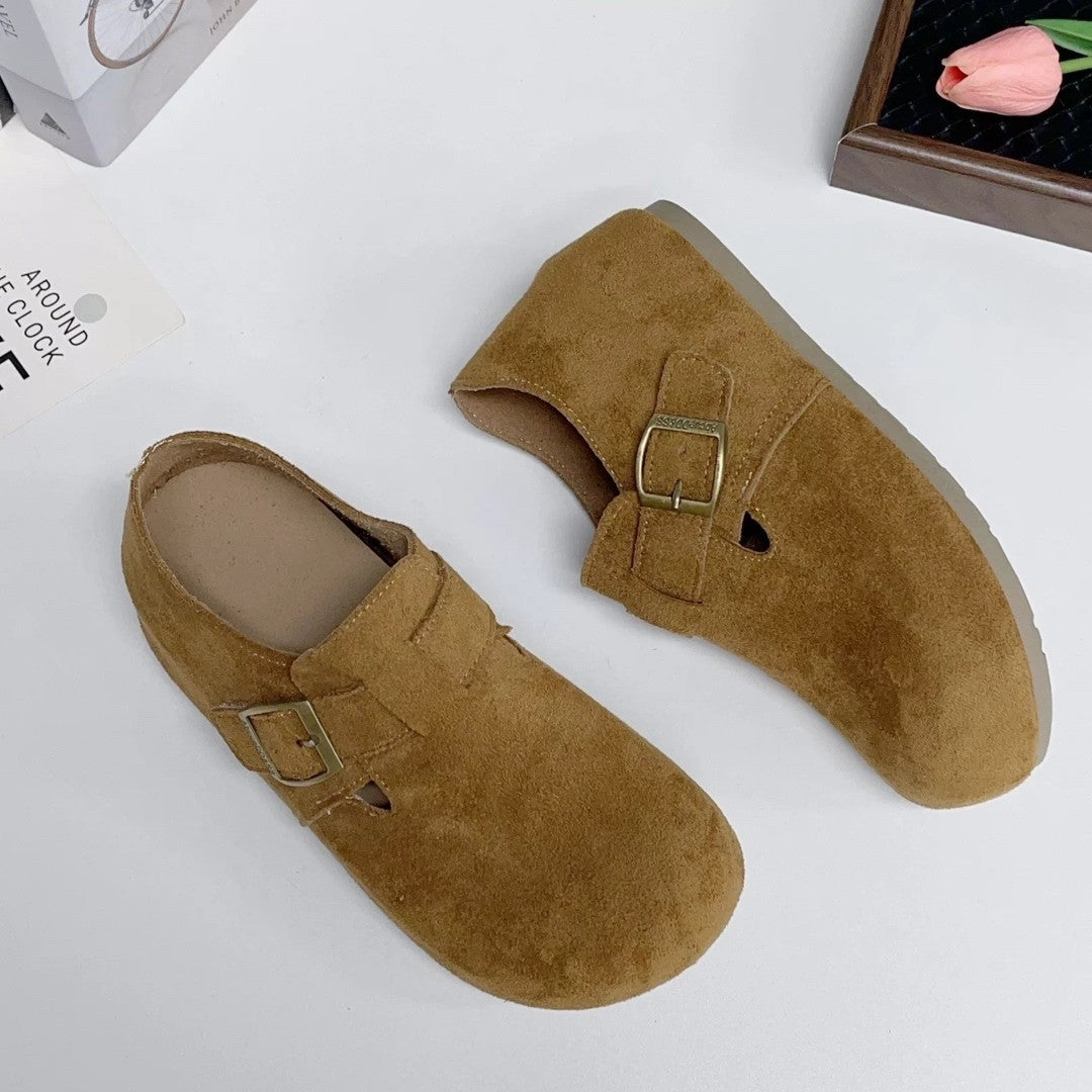 Women's Spring Tassel Removable Thick Bottom Full Wrap Women's Casual Shoes