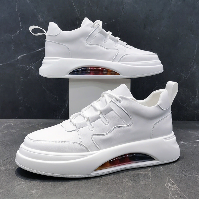 Men's Trendy Fashion White Air Cushion Soft Sneakers