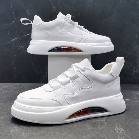 Men's Trendy Fashion White Air Cushion Soft Sneakers
