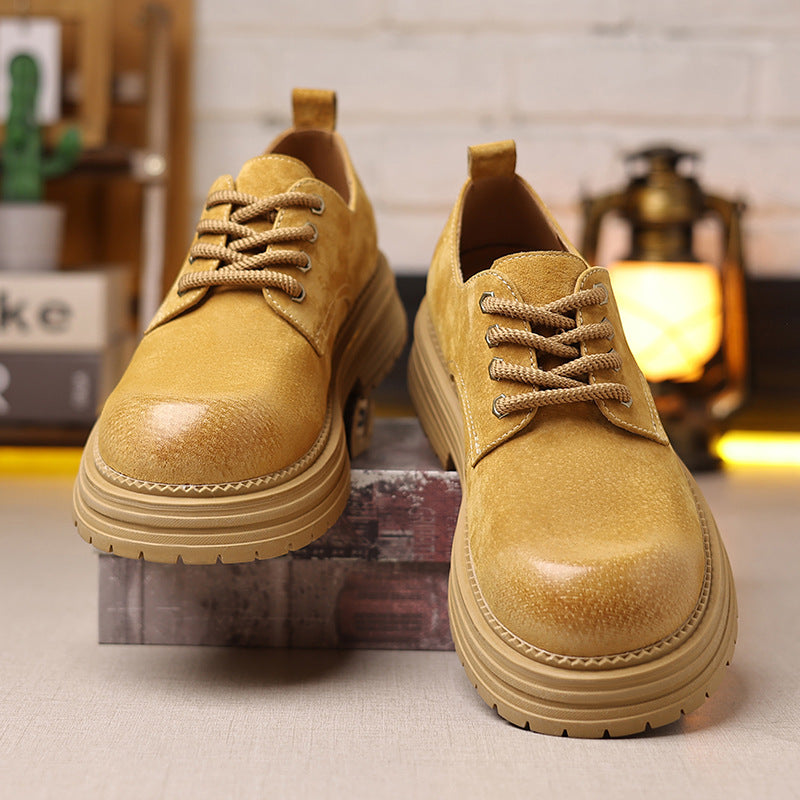 Men's Martin Thick-soled British Style Retro Distressed Boots