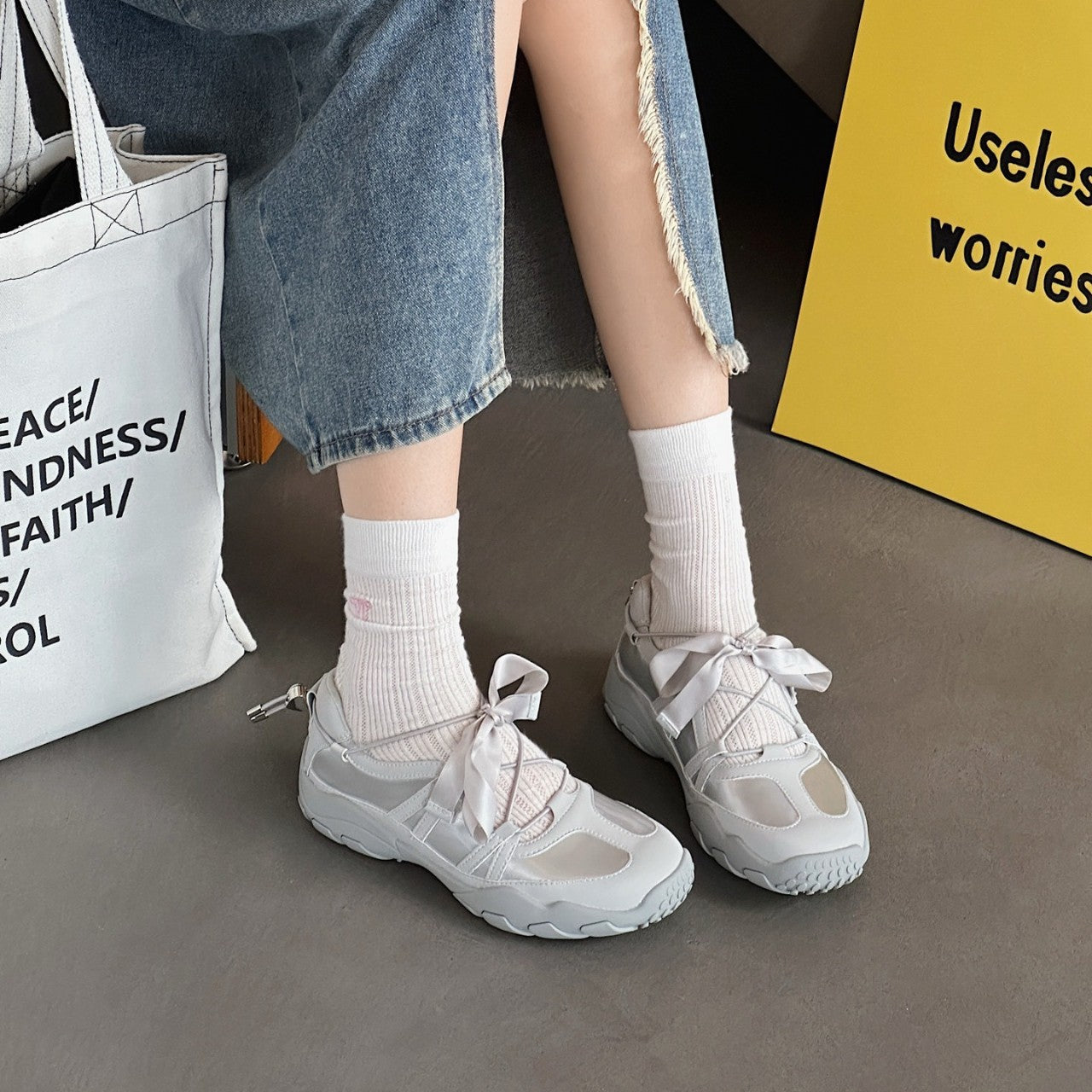 Women's Ballet Style Training Summer Breathable Mary Jane Women's Fashion Shoes