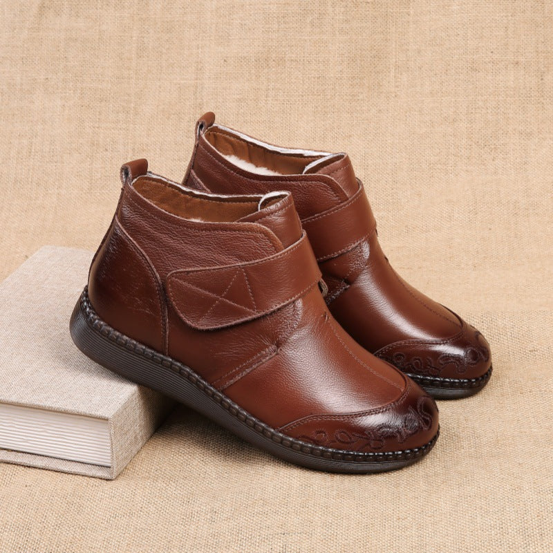 Women's Elderly Plus Veet Soft Bottom Grandma Women's Shoes