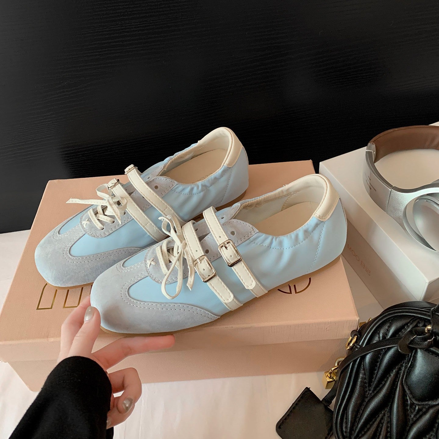 Women's Ballet Training Spring Korean Style Thin Women's Sports Shoes