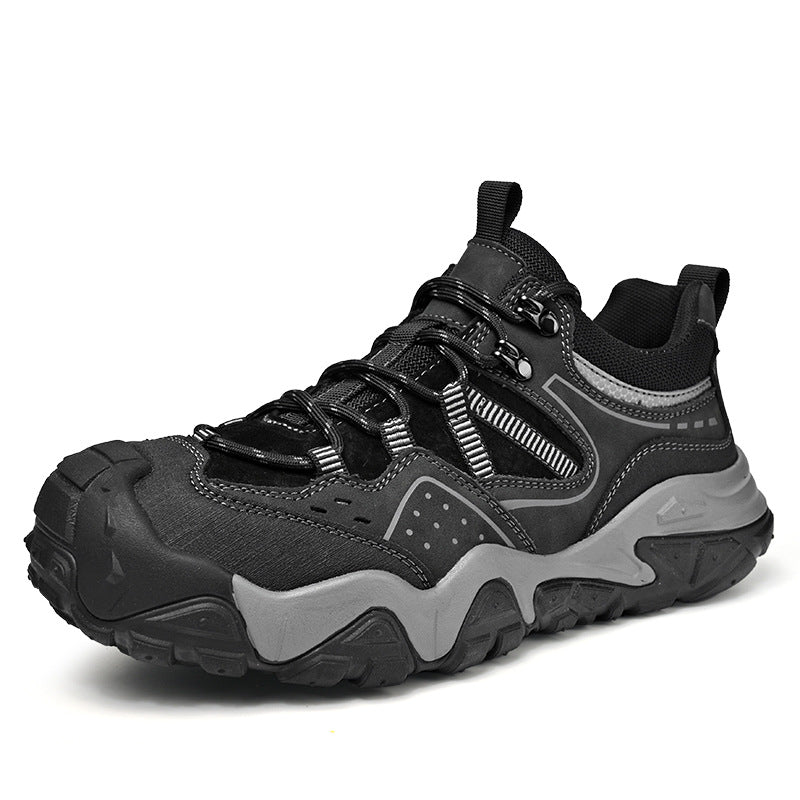 Men's Large Size Soft Bottom Outdoor Hiking Men's Sports Shoes