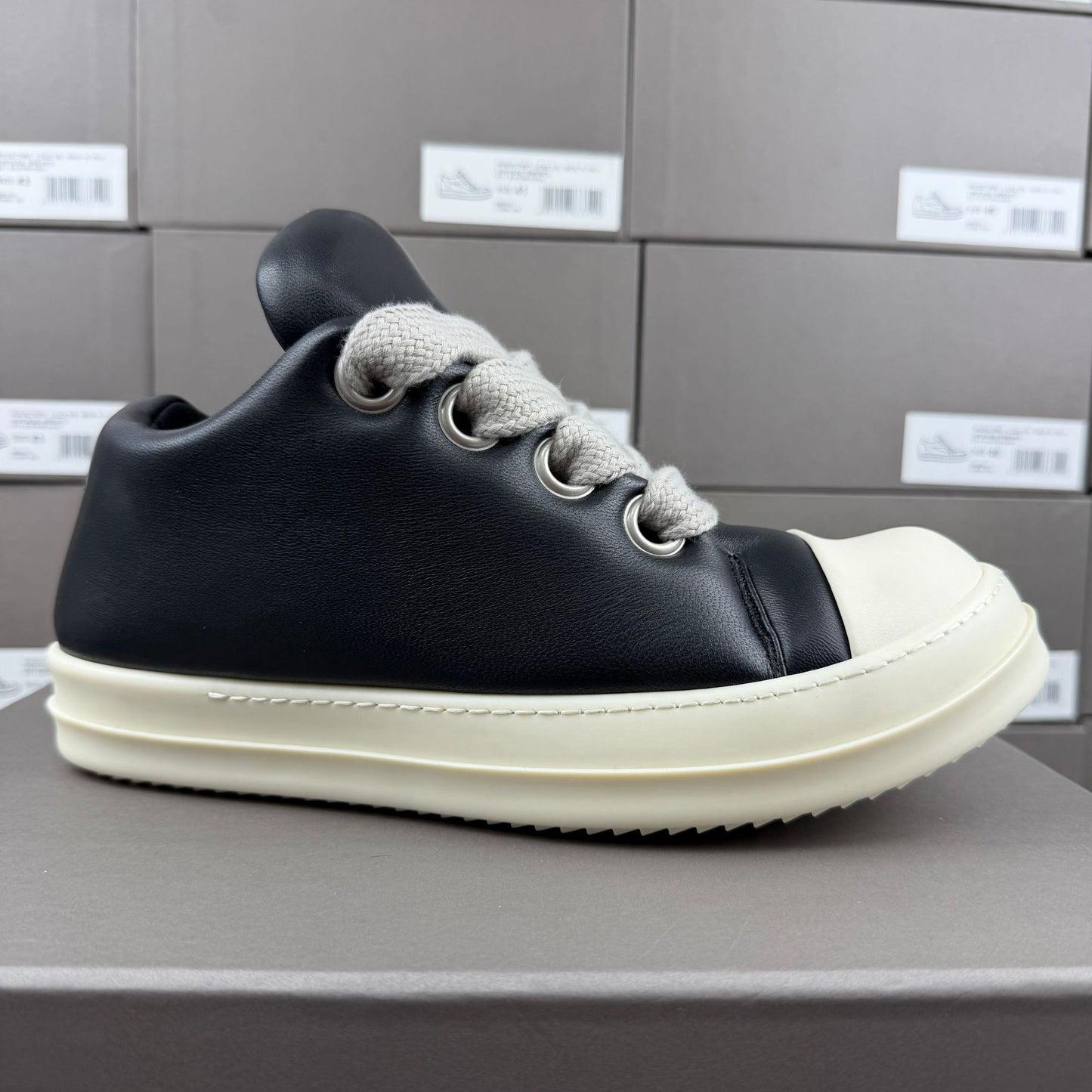 Chubby Retro Fashion Dark Bread Comfortable Men's Board Shoes