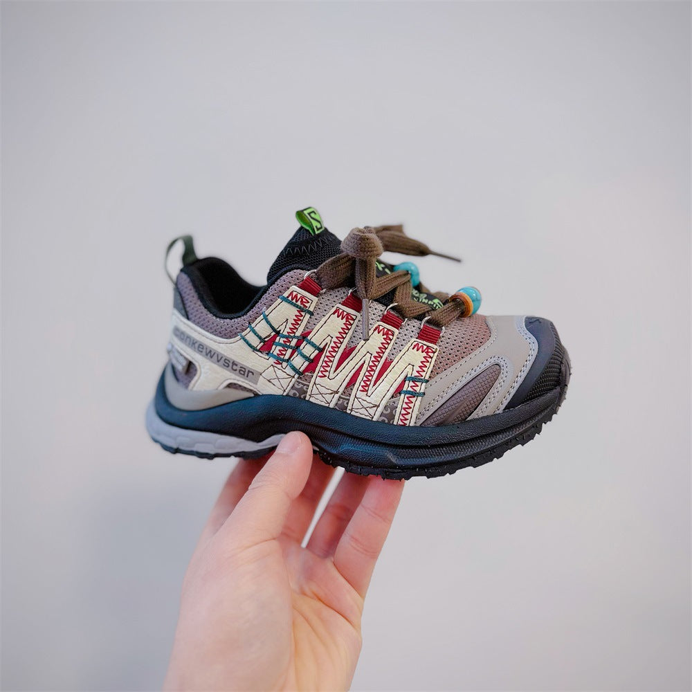 Children's Spring Fashion Trendy Style Korean Western Children's Sports Shoes