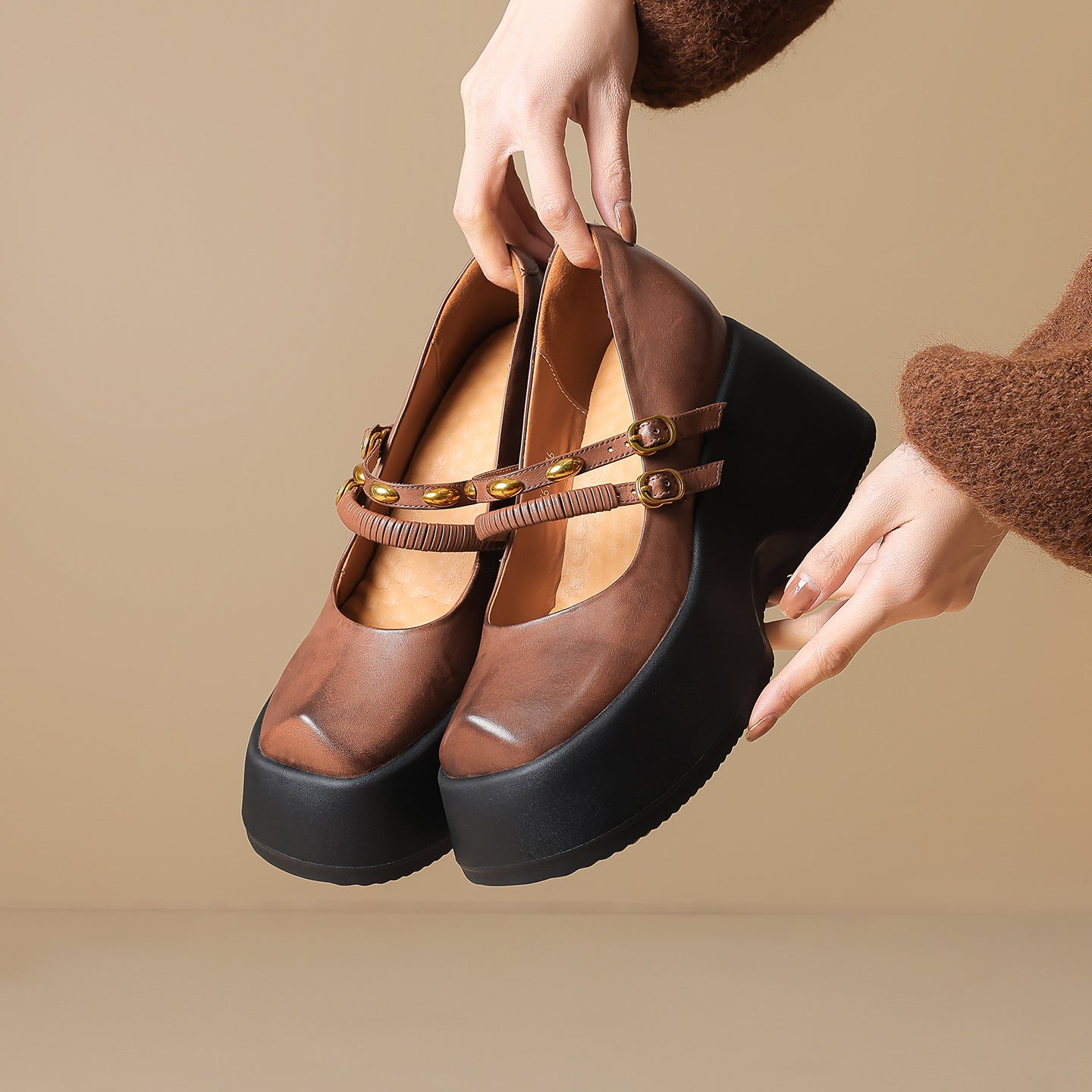 Women's Lolita Platform Super High British Vintage Women's Shoes