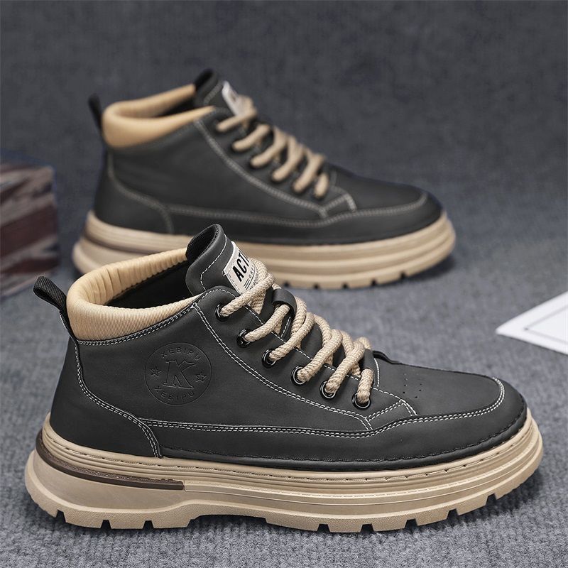 Men's Martin Autumn British Retro Trendy Platform Boots