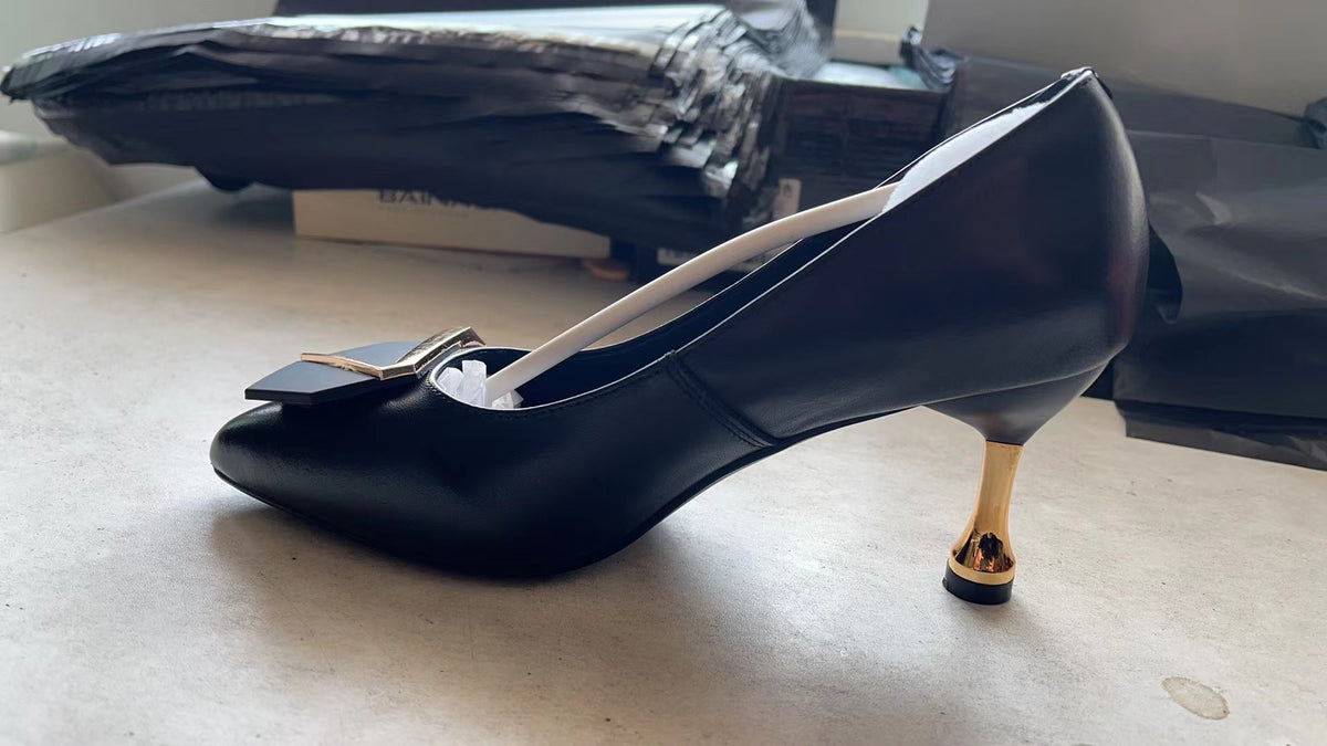 Women's Summer High Stiletto Autumn Small Low-cut Authentic Heels