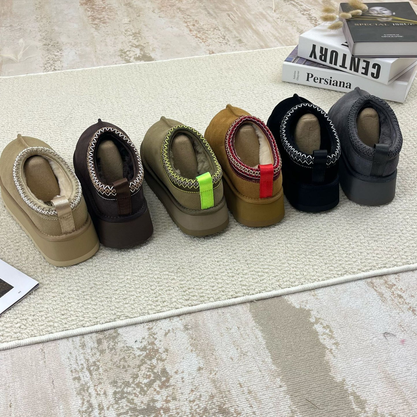 Ankle National Style Height Increasing Plus Women's Snow Boots