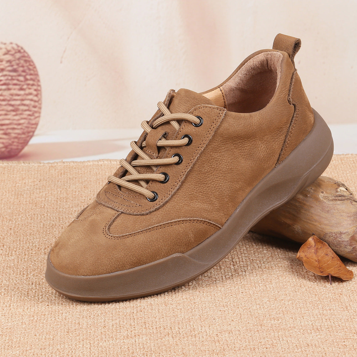 Men's German Training Top Layer Cowhide Retro Easy Matching Men's Casual Leather Shoes