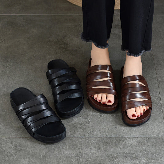 Women's Activity Price Roman Summer Flat Outer Sandals