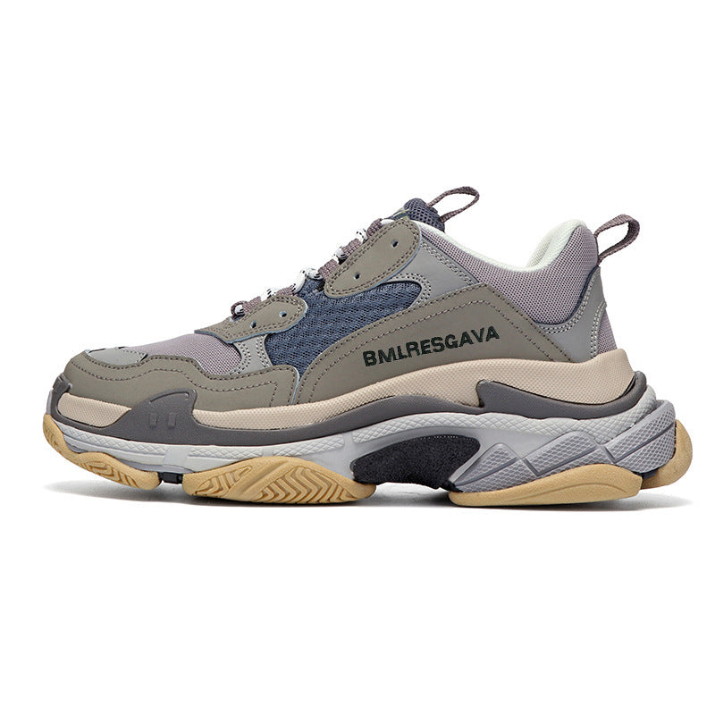 Women's & Men's Thick Sole Increased Bottom Couple Platform Casual Shoes