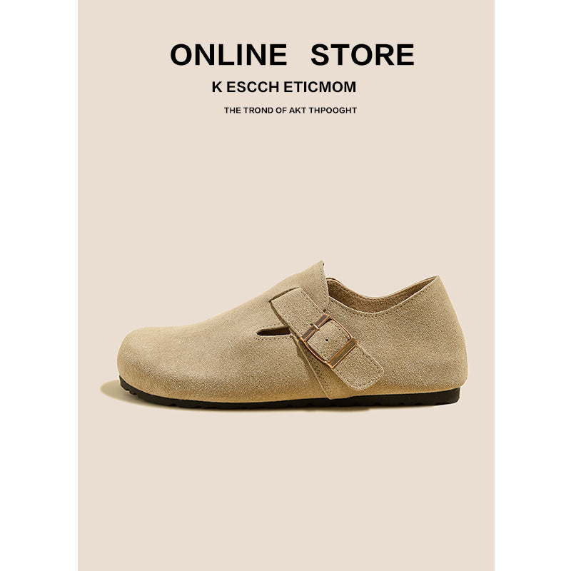Women's Thick Bottom Height Increasing Insole Genuine Women's Casual Shoes