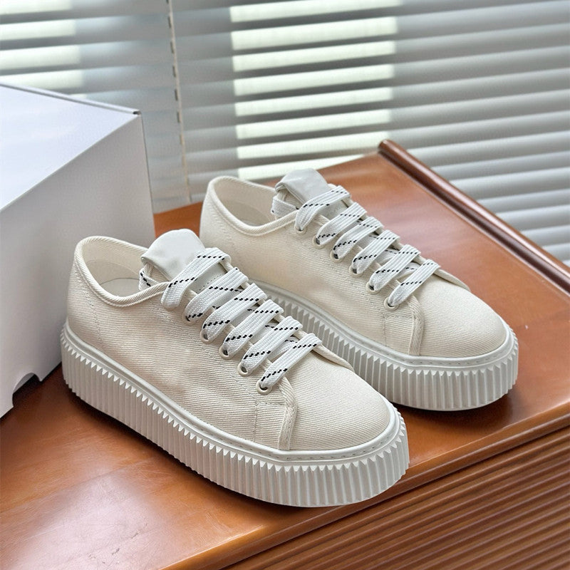 Women's Platform Biscuit Shape High-rise Sports Women's Casual Shoes