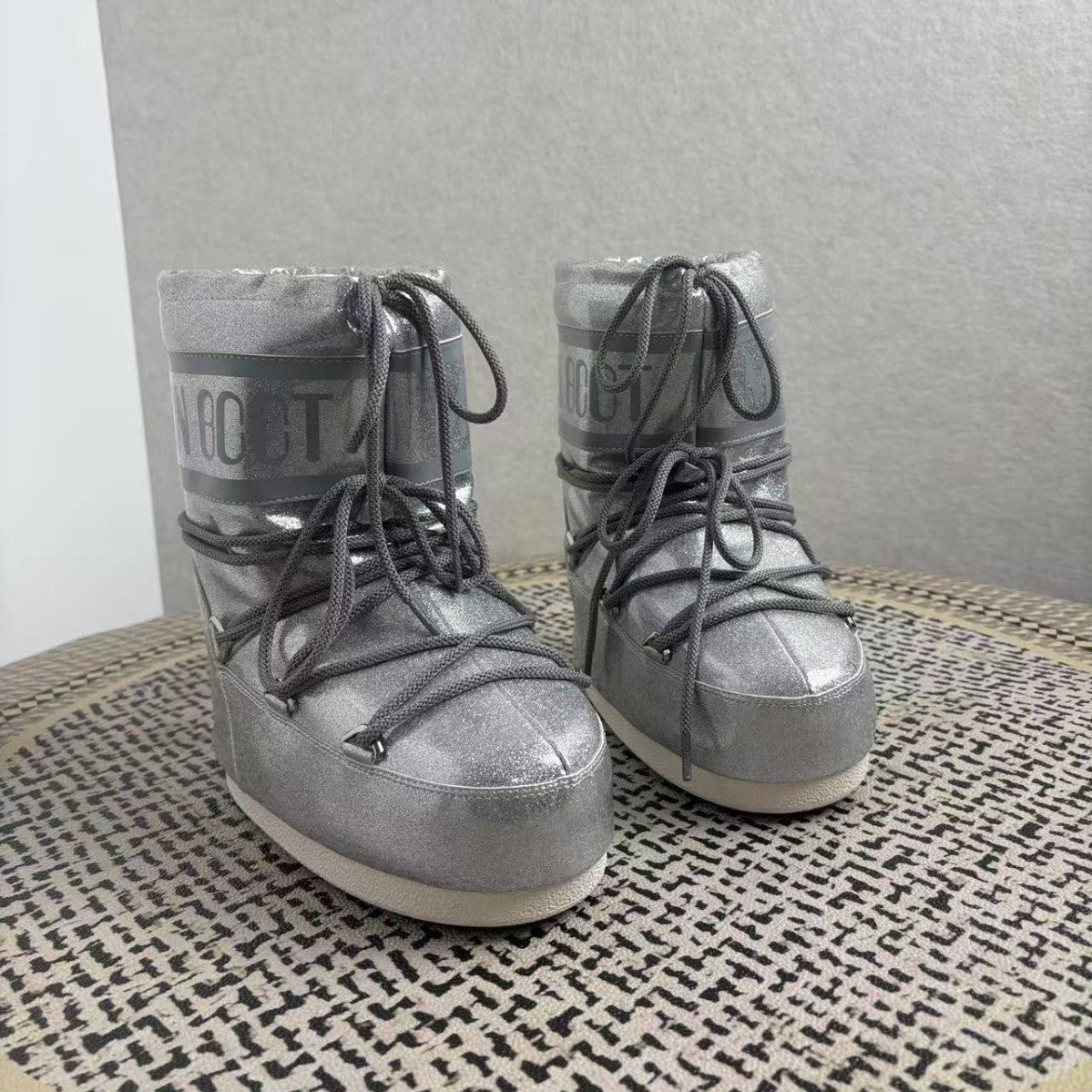 Moon Winter Long Tube Skiing Warm Women's Snow Boots