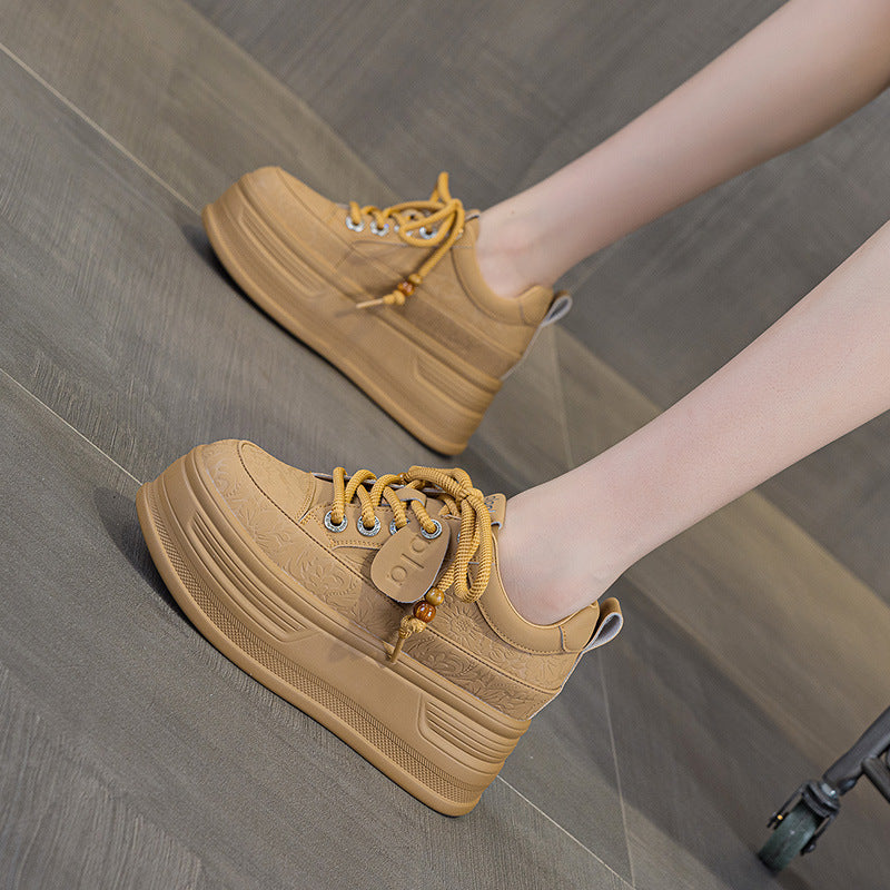 Women's Summer Thick Bottom Hollow Dopamine Dad Women's Casual Shoes