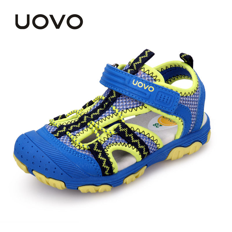 Children's Boys Closed Toe Korean Style Soft Bottom Kid's Sandals