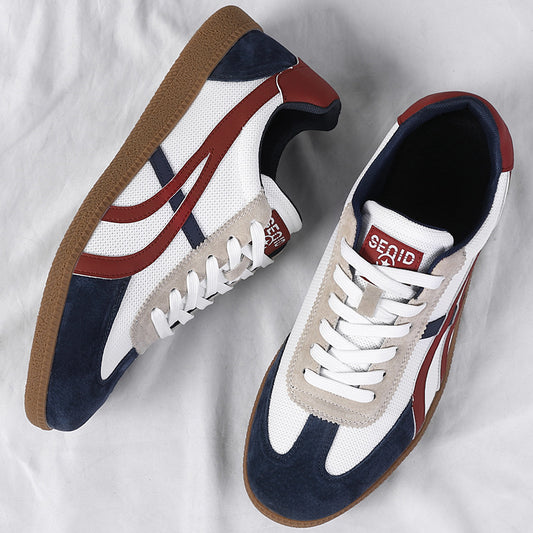 Men's Breathable Retro Easy Matching German Training Men's Casual Shoes