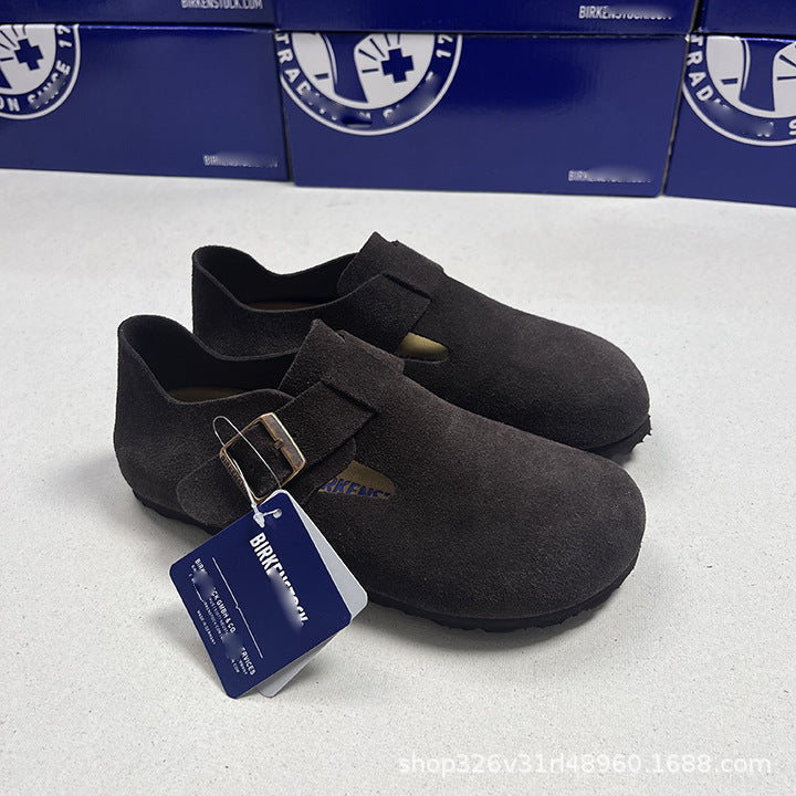 Women's Thick Bottom All-inclusive Flat Slip-on Outer Wear Soft Women's Casual Shoes