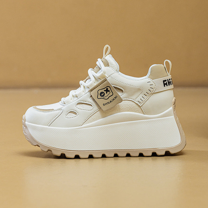 Women's Platform Height Increasing Versatile Sports Casual Shoes