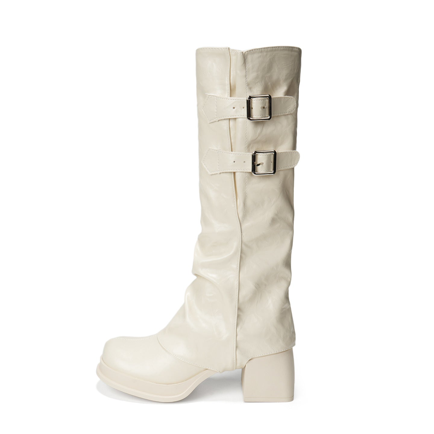 Women's Platform Tall Knight Retro Pantyhose High Below The Heels