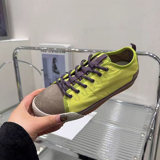 Women's Style Super Popular Genuine Satin Cloth Spring Comfortable Lightweight Soft Women's Casual Shoes