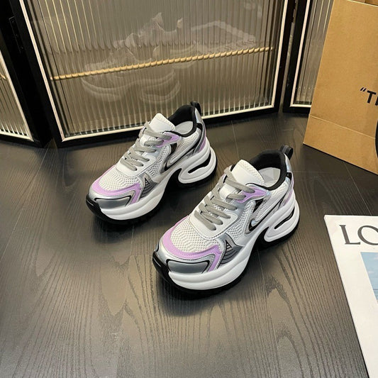 Women's Platform Height Increasing Insole Spring Muffin Daddy Women's Sports Shoes