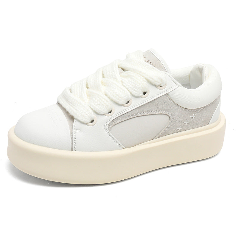 Women's & Men's Niche Love Platform Versatile Elevator Couple Men's Board Shoes