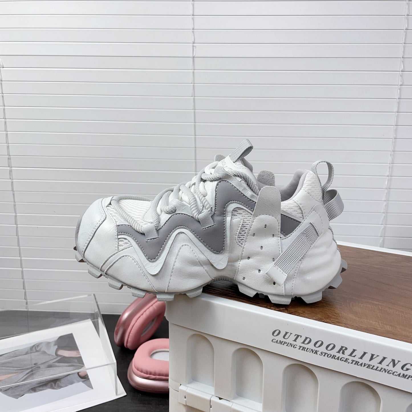 Women's Thick-soled Retro Clunky Spring Fashion Women's Sports Shoes