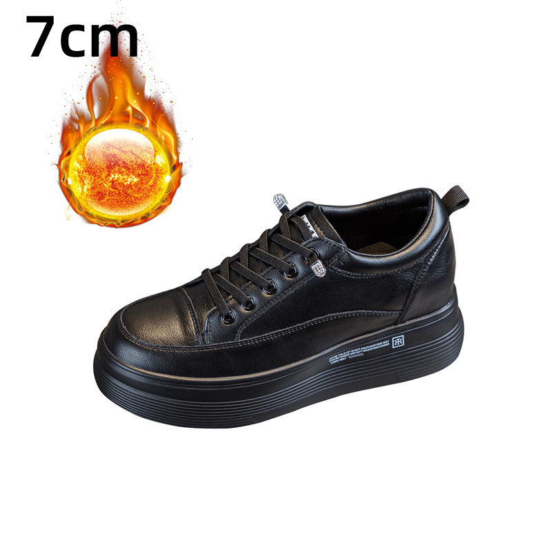 Women's Four Platform Height Increasing Insole Mesh Sneakers