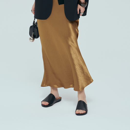 Bao Sheepskin Comfortable Flip-flops Simple Flat Genuine Sandals