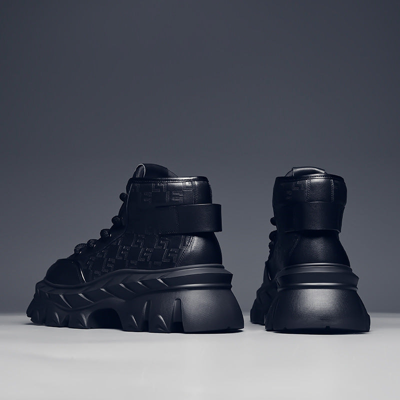 Top Layer Cowhide Veet Warm Worker Boots