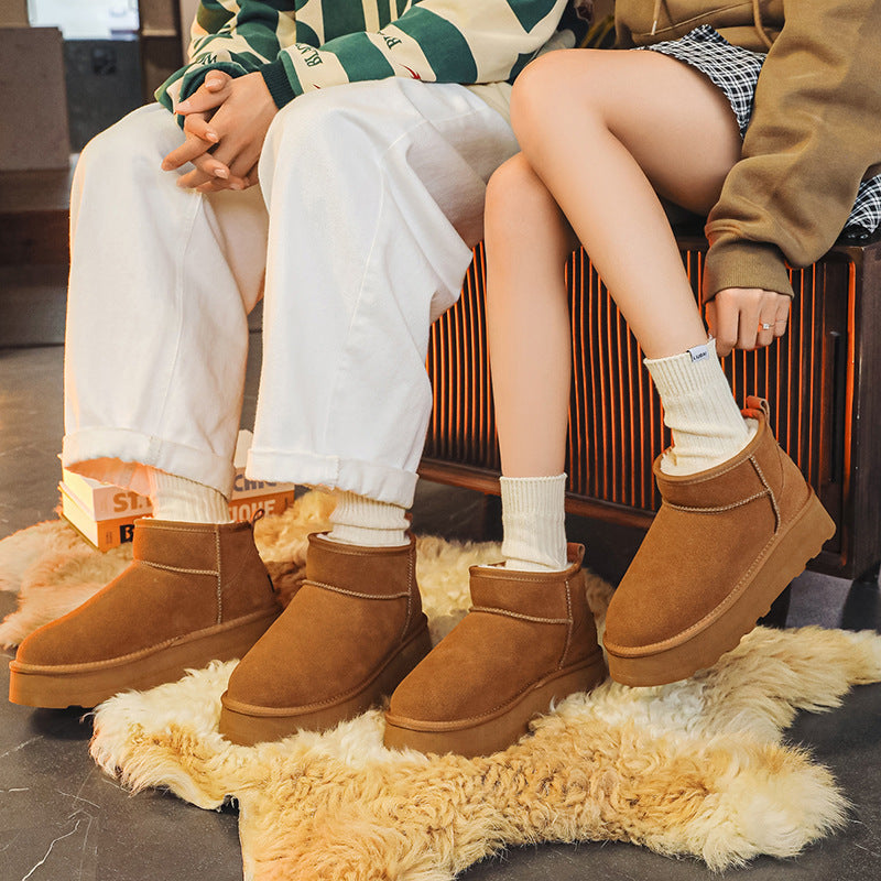 Northeast Cotton Padded Winter Thickening Thermal Snow Boots