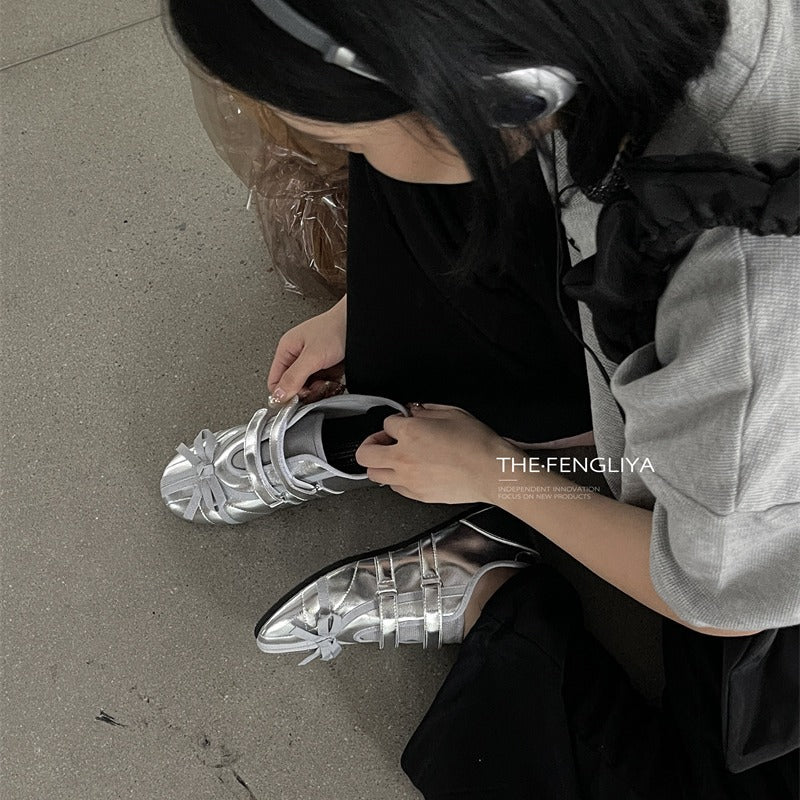Women's Flat Sports Pumps Mary Jane Fashion Casual Shoes