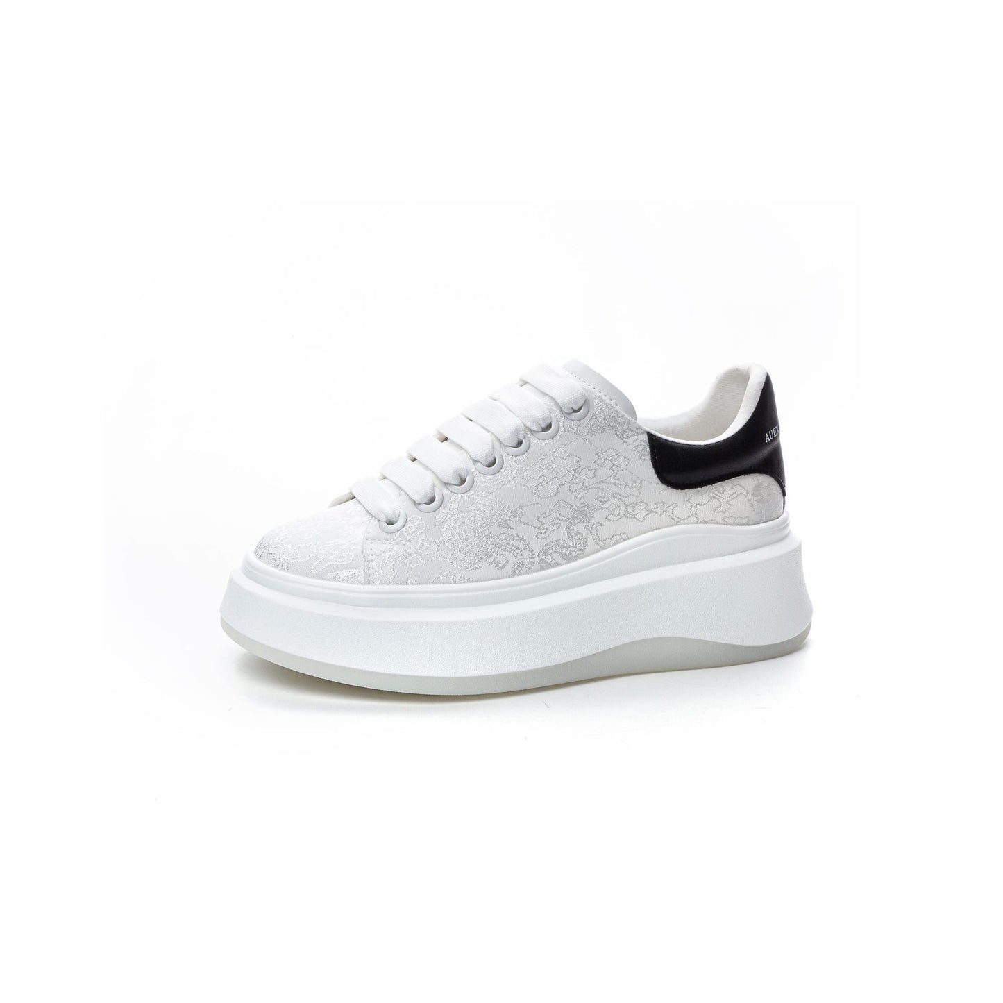 Women's White Spring Versatile Flat Elevator Fashion Women's Shoes