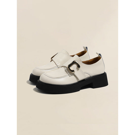 Women's Versatile Small Autumn British Style Platform Women's Fashion Shoes