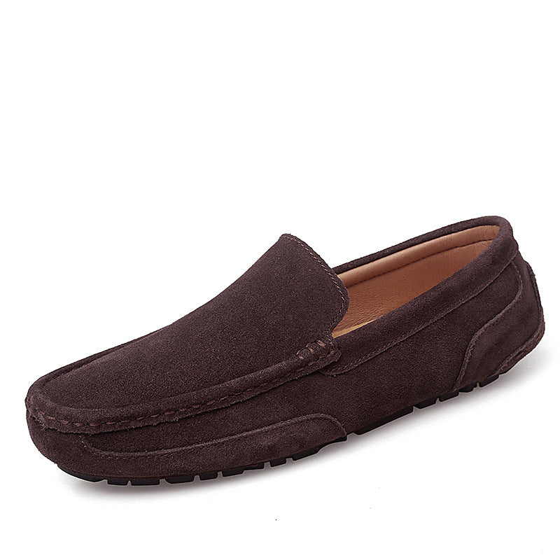 Men's Plus Size Fashion Veet Padded Warm Doug Lightweight Lazy Men's Shoes