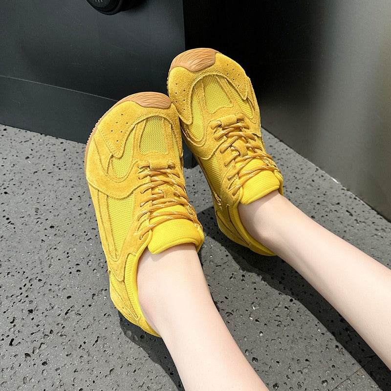 Women's Genuine Rubber Sole German Training Autumn Men's Shoes