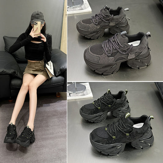 Women's Dad Female Platform Height Increasing Insole Women's Shoes