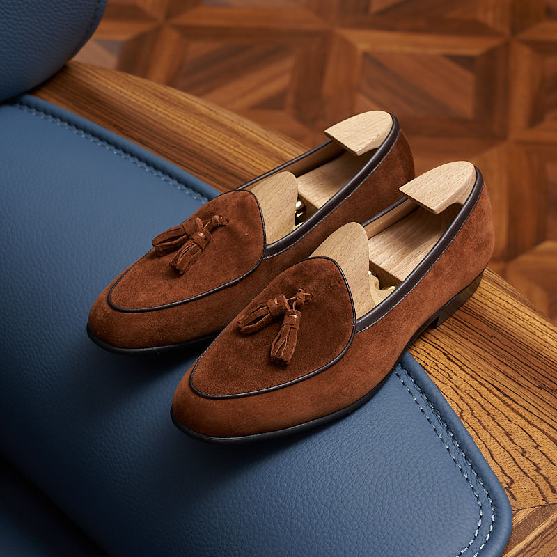 Men's Breathable British Fashion Retro Slip On Casual Shoes