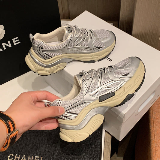 Women's Dad Summer Retro Sier Breathable Mesh Sneakers