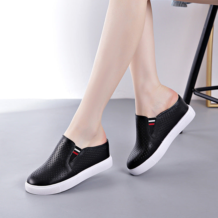 Women's Toe Half Height Increasing Insole Small Slippers