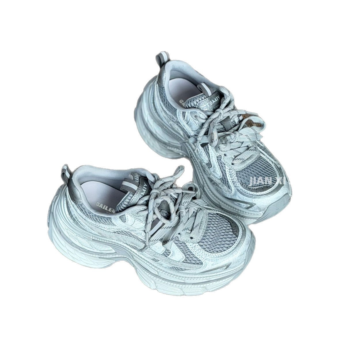 Platform Dad Spring Fashionable Mesh Breathable Women's Sports Shoes