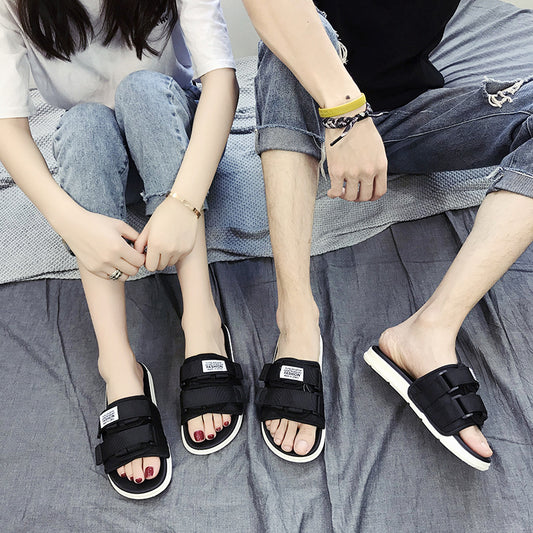 Women's Summer Outdoor Couple Beach Korean Fashion Sandals