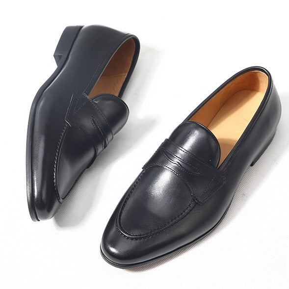 Men's Breathable One Pedal Soft Bottom Business Leather Shoes