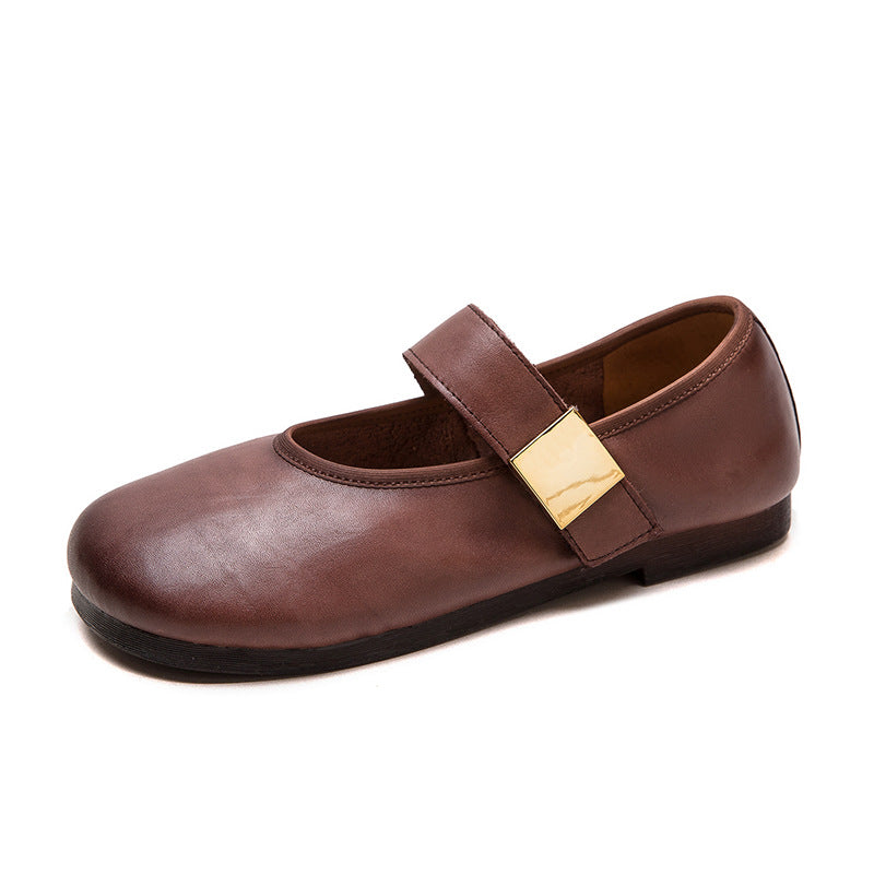 Women's Comfort Velcro Mom Soft Bottom Comfortable Middle-aged Mother Shoes