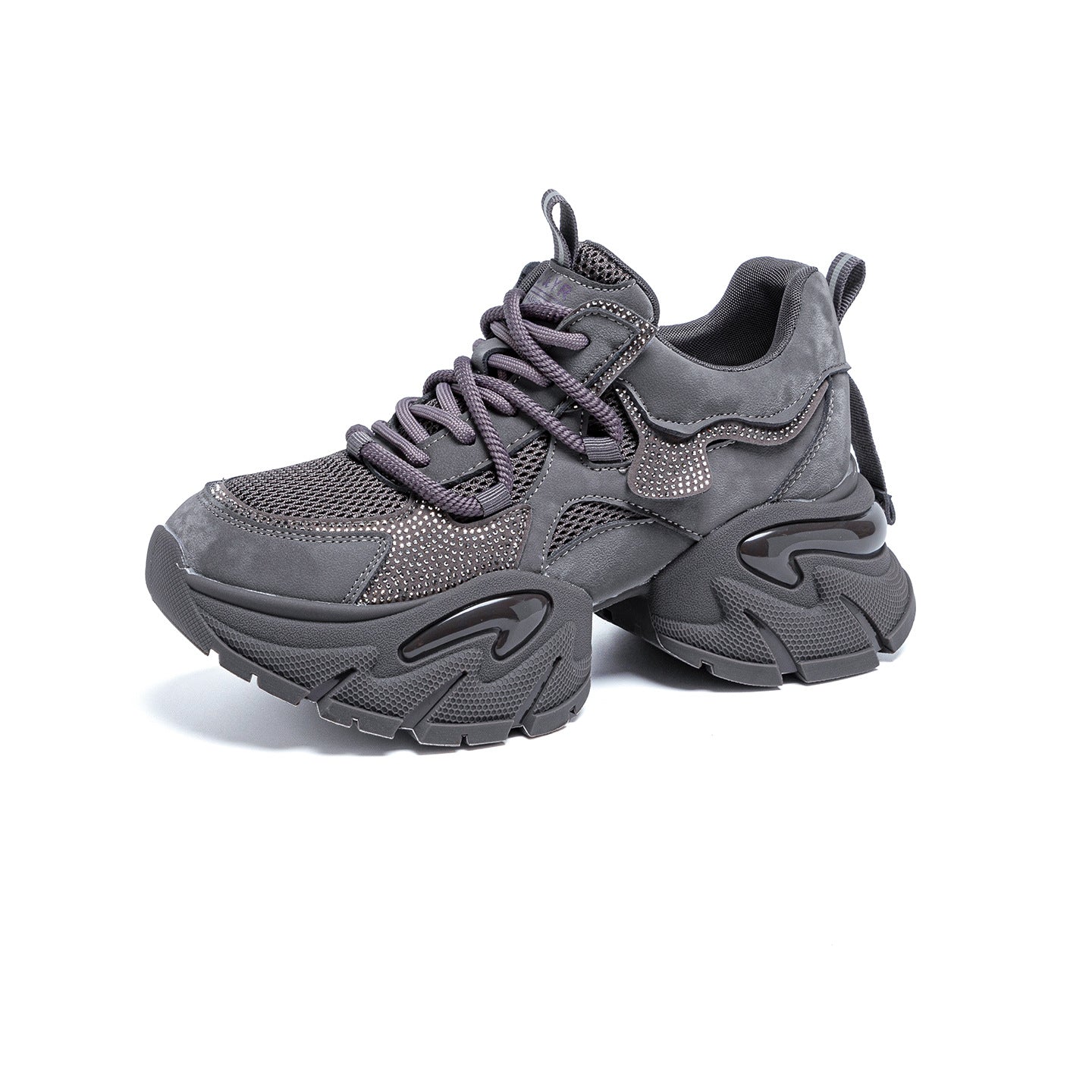 Women's Dad Autumn Platform Height Increasing Sports Functional Air Cushion Bottom Women's Shoes