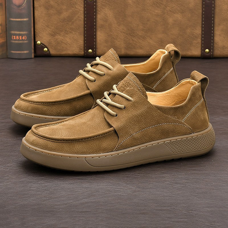 Men's Slip-on Lazy Doug British Style Versatile Loafers/doug Shoes